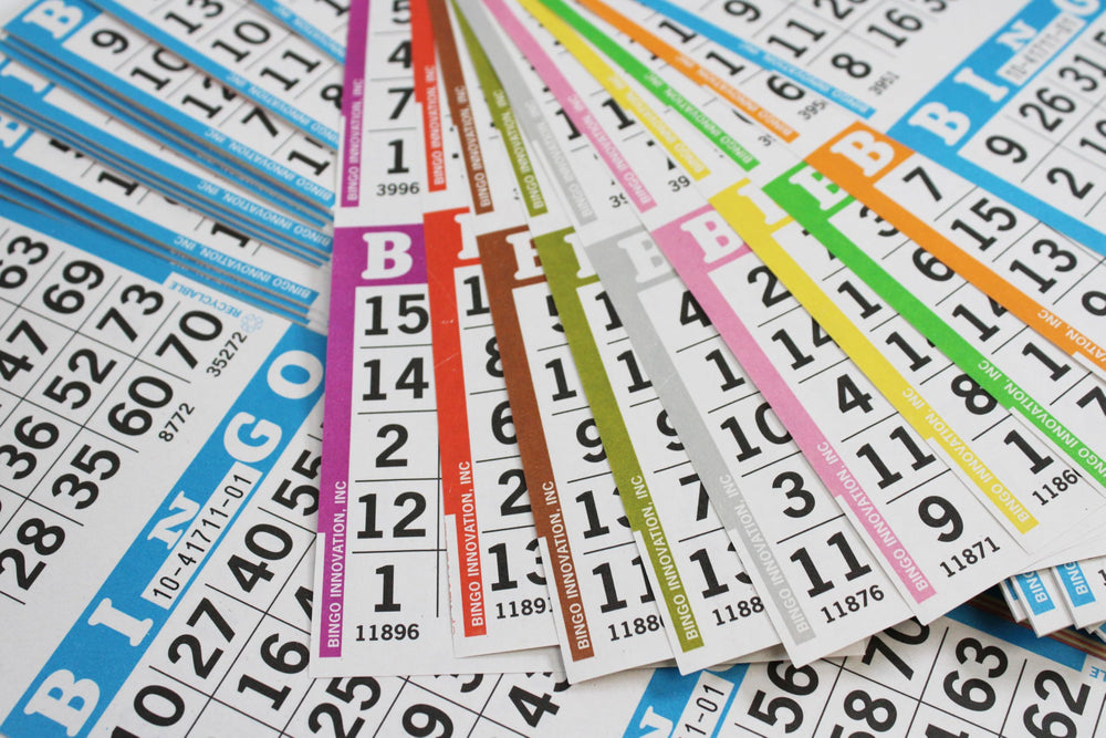 Bulk pack of Bingo Books ready for large events and fundraisers