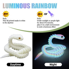 Binvin 24inch snake-viper demonstrates flexible poses for creative, interactive scenes.