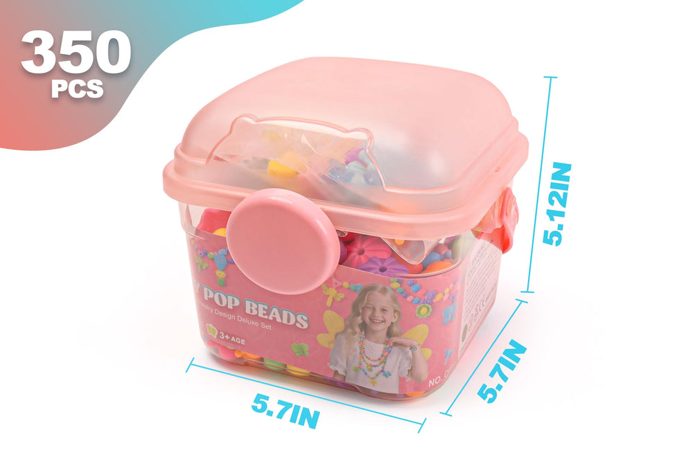 BIRANCO Jewelry making kit enables screen-free, safe crafting for ages 3–8.