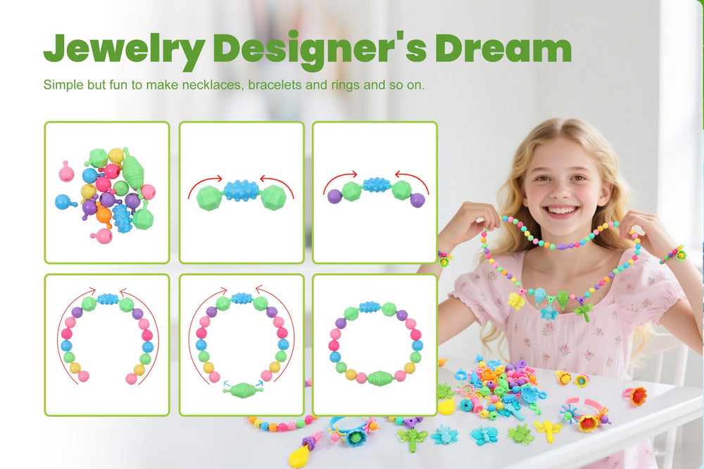 BIRANCO Ladybug beads produce colorful accessories and fun personal gifts.
