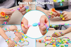 BIRANCO Pop Beads offer quick, string-free assembly for creative projects.