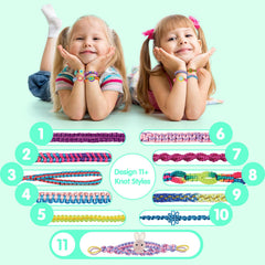 Kids craft with BIRANCO sparks imagination through step-by-step weaving