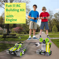 BIRANCO RC car executing 360-degree turns and smooth steering.