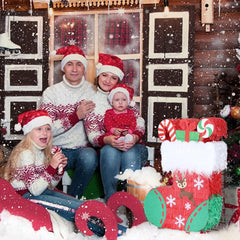 Birchio pinata colorful paper details capture festive Christmas mood.