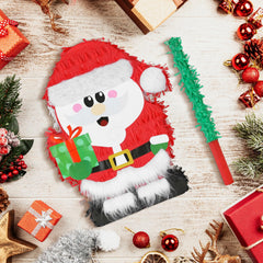 Birchio Christmas Santa Pinata durable cardboard construction for lasting use