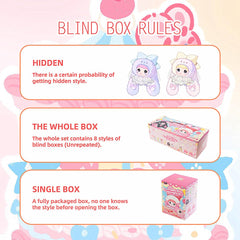 BIRZWOT Nommi Bunny with switchable eye styles for playful expression