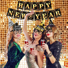 Biswiter New Year's Favors set, 49-piece party kit