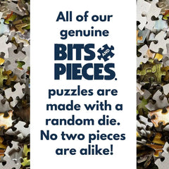 Bits and Pieces Artist Alan Giana design, art-inspired jigsaw for adults.
