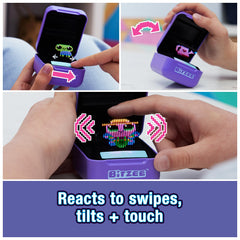 BITZEE baby-to-adult growth sequence shows nurturing care in action.