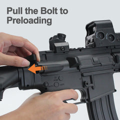 BIU BLASTER battery and USB charging cable for extended play sessions