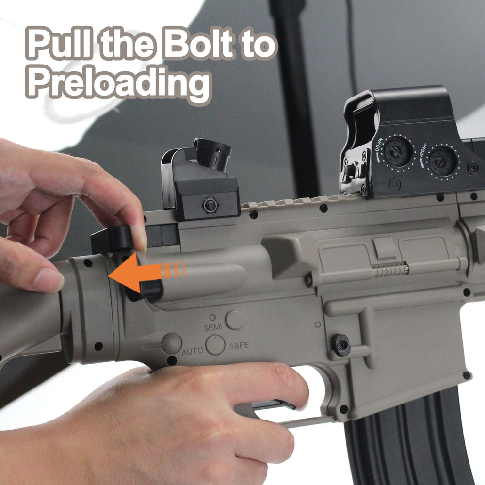 BIU BLASTER durable nylon construction withstands tough outdoor battles.