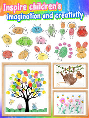 Biubee non-toxic, water-based ink, skin-safe for children 1 and up.