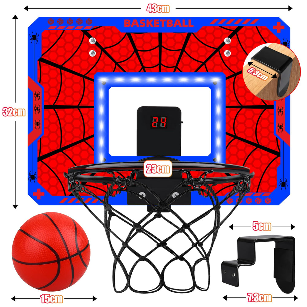 Biulotter noise-reducing backboard padding protects doors during games.