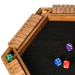 BIVOMON portable dice game is easy to carry for outdoor play.