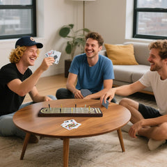 BIVOMON travel-ready set with a compact case for on-the-go games.