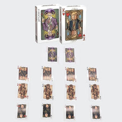Bivpreom Trump playing cards front view for engaging game nights