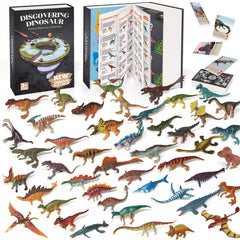 BIWASE dinosaur toys book cover with vibrant illustrations for curious kids