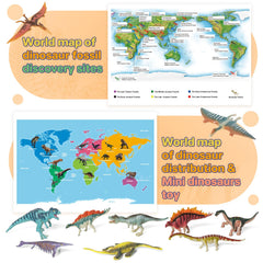 BIWASE map illustration showing fossil distribution for context