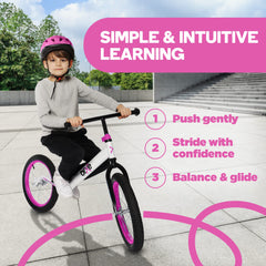 Bixe Balance Bike tamper-proof clamp ensures secure setup during rides.