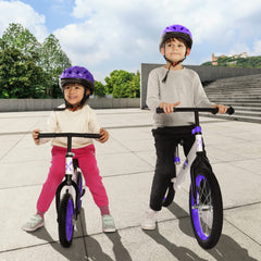 Secure clamps and wheel design keep the Bixe bike steady while learning