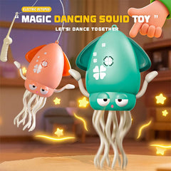 Biyrly electric crawling squid promotes active play for indoor toddlers.