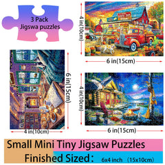 BJscoe mini easel included for displaying finished puzzle on your desk