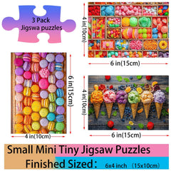 BJscoe mini easel included to display finished puzzles.