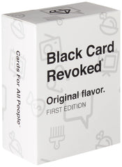 Black Card Revoked Original Flavor deck close-up showing vibrant culture-themed cards