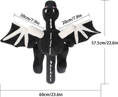 Black Dragon Plush enhances any room as a warm decor accent.