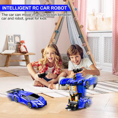 Blackma transforming robot mode showcasing car to robot transition