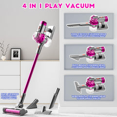 BLAXTEM lightweight vacuum with auto and manual modes for kids.