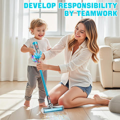 BLAXTEM vacuum with Auto and Manual modes supports varied play scenarios.