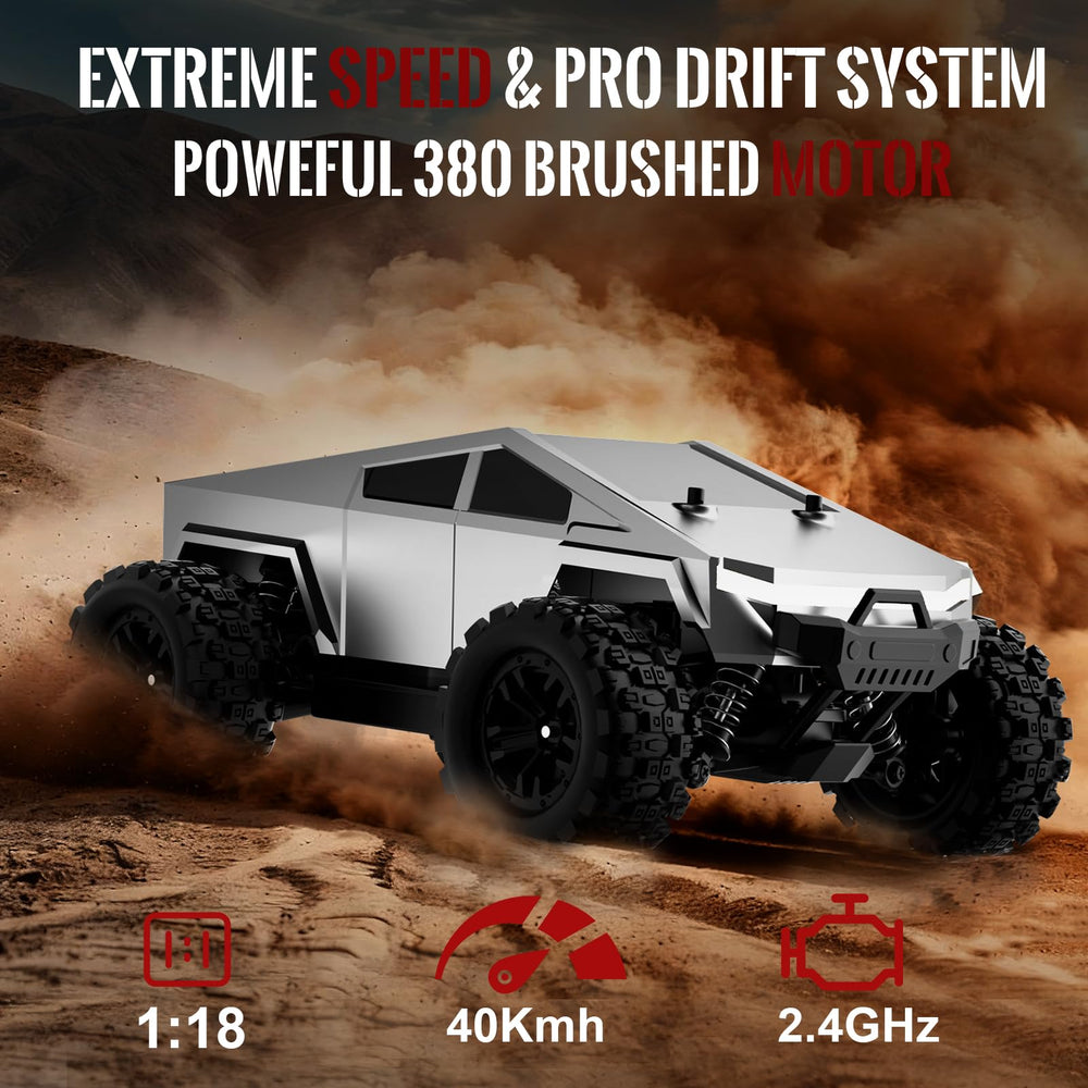 BLBAISH RC car with extra battery packs for longer playtime