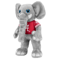Bleacher Creatures Alabama Elephant plush is soft and cuddly for game day comfort.