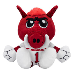 Bleacher Creatures Arkansas Razorbacks Big Red 8-inch plush sits upright for display.
