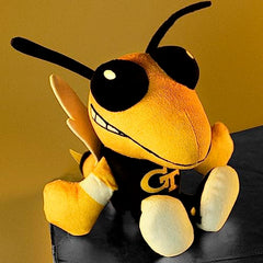 Bleacher Creatures Georgia Tech Kuricha velvet fabric plush with soft velboa texture