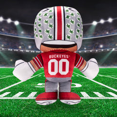 Bleacher Creatures Buckeyes uniform detail with vibrant sublimation colors.
