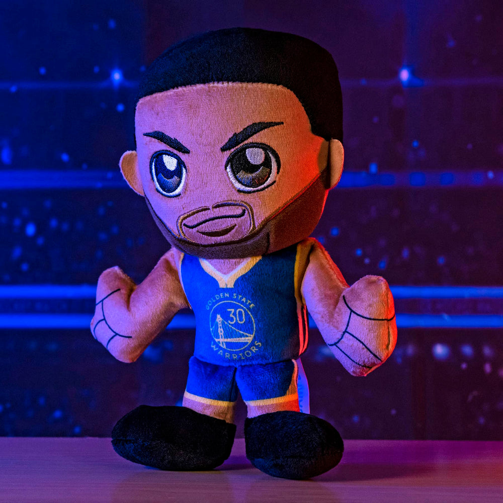 Bleacher Creatures Steph Curry Kuricha plush side view for compact display.
