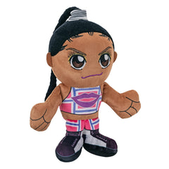 Bleacher Creatures Bianca Belair 8in Kuricha plush gift-ready packaging.