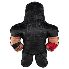 Bleacher Creatures WWE Roman Reigns 24-inch Bleacher Buddy texture-closeup shows plush softness.