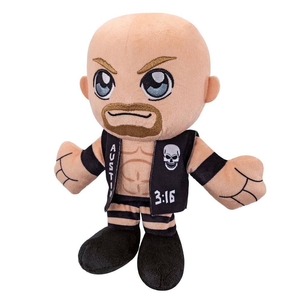 Bleacher Creatures Stone Cold Steve Austin plush action pose ready for display or play