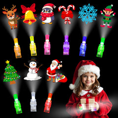 BleSky 36pc Christmas finger lights set for festive play and gifting.