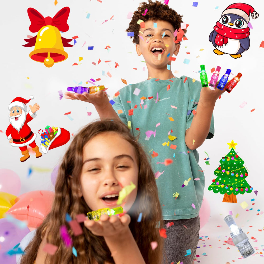 BleSky finger lights gift option: fun, colorful stocking stuffer.