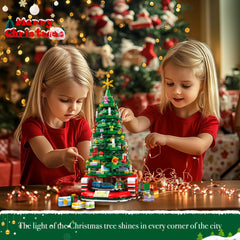 BLIFToi Christmas Tree Building Set family-friendly assembly for holiday memories