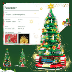 BLIFToi Christmas Tree Building Set colorful gift boxes under the tree