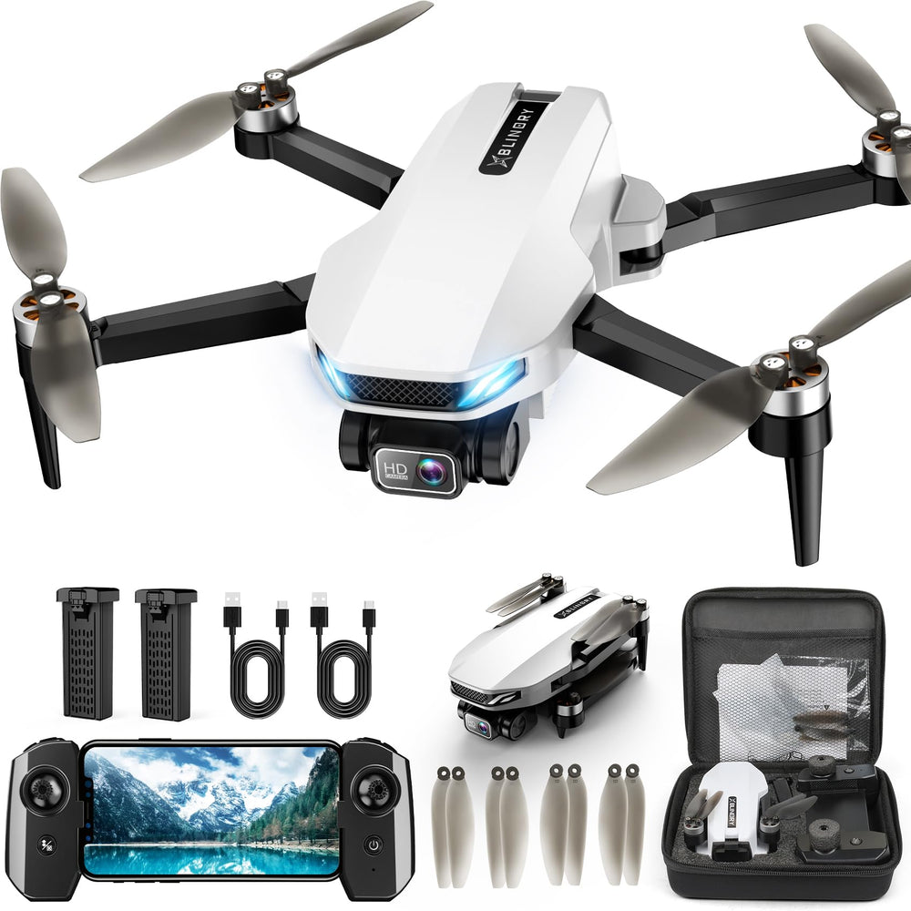BLINORY GPS Drone 2K front view, crisp landscape capture
