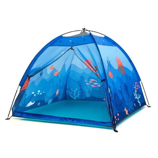 BLINWORLD undersea world tent with mermaid theme inspires imaginative play and storytelling