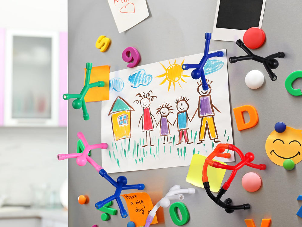 BlissfulTie travel buddy magnets for portable imaginative play