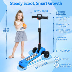 BLISSRIDE anti-slip deck helps kids grip securely.