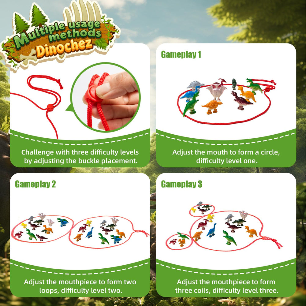 BlivEclat magnetic dinosaur pieces closeup highlighting magnetic action.